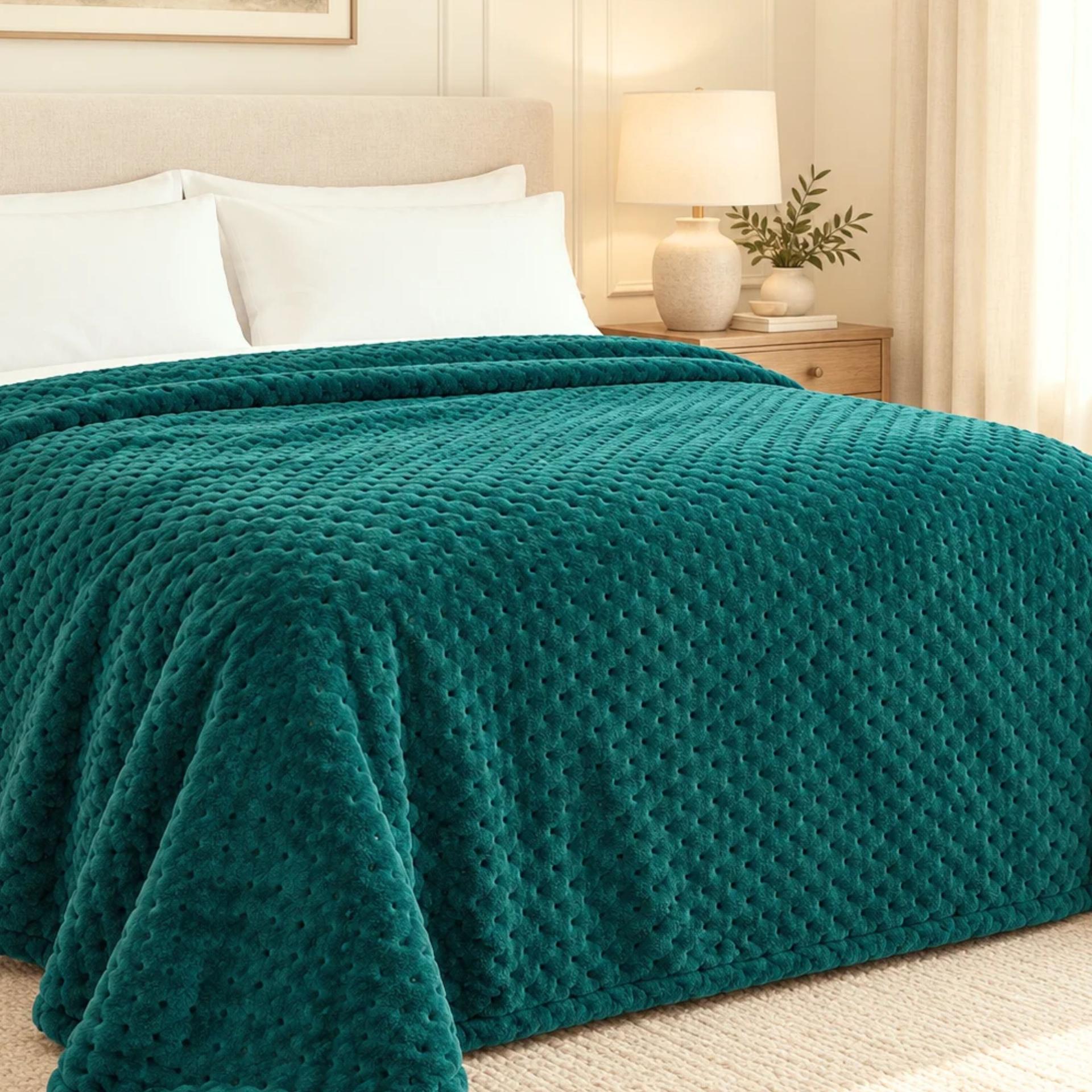 Prekrivač SOFTY 200x200 - Green